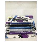 SET OF FIVE DEMOTIVATIONAL PENS SEALED