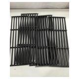 CAST IRON COOKING GRATES 17X25IN SET OF 4