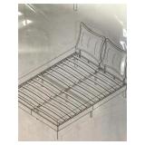 MOLBLLY QUEEN SIZE BED FRAME PREMIUM UPHOLSTERED