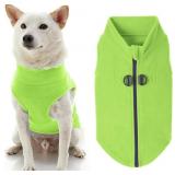 GOOBY ZIP UP FLEECE DOG VEST SIZE XS