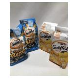 GOLDFISH SALT&VINEGAR 2x180G AND CHEESE TRIO