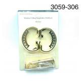 2-Pack Windsor C-Ring Swagholder/Scarfholder