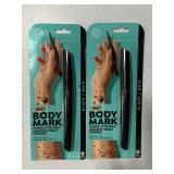 BICBODY MARKERS 2PCK