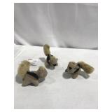 SQUEAKIN' SQUIRRELS DOG SQUEAK TOYS3 PC