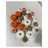 DECORATIVE PUMPKINS 24PCS