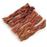 LOYALTY DOG TREATS BRAIDED BULLY STICKS 5PCS