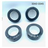 4x Black Gaffers Tape 2' x 30'