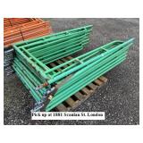 LOT - SCAFFOLD FRAMES 43' - MISSING CROSS BRACES