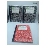 3Pcs Assorted Pen + Gear 200 Page Notebook