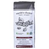 EARTHS CHOICE WHOLE BEAN ORGANIC COFFEE 340G (NO