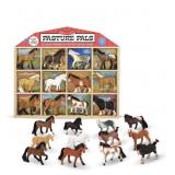 MELISSA AND DOUG PASTURE PALS 12 FUZZY HORSES
