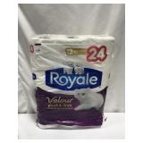 ROYAL TOILET PAPER PACK OF 24 REGULAR ROLLS
