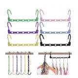 12 COLOURFUL MAGIC HANGERS