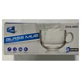 G-HORSE GLASS MUGS X2