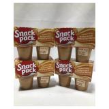 SNACKPACK SKIM MILK BUTTERSCOTCH PUDDING 8CUPS