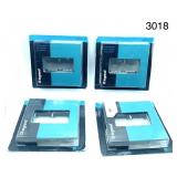4x Adorne 2-Gang Titanium Wall Plate LEGRANDE