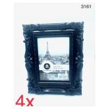 4-Pack HOMETRENDS 5x7' Antique Baroque Black