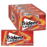 TRIDENT LAYERS SUGAR FREE GUM BB 21/01/2023