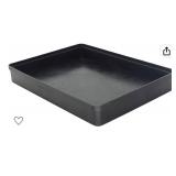 STACKING PARTS BIN TRAY BLACK 10X7IN