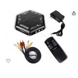 AV SECTOR AUDIO 4 WAY SELECTOR MISSING AV CORDS