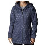 COLUMBIA WOMENS SPLASH JACKET SIZE L DAMAGED