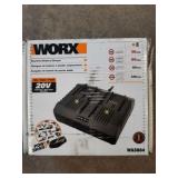 WORX WA3884 DUAL PORT BATTERY CHARGER