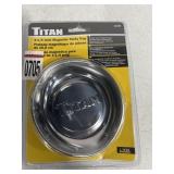 TITAN 4 1/4IN MAGNETIC PARTS TRAY DAMAGED