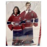 MONTREAL CANADIANS COMFY THROW BLANKET WITH