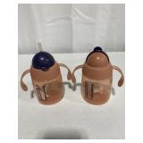 TOMMEE TIPPEE STRAW CUP FOR TODDLERS 2PCS (USED)
