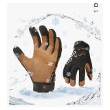 VGO WINTER MECHANIC GLOVES FOR EXTREME COLD