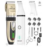 ONEISALL DOG CLIPPERS AND DOG PAW TRIMMER KIT