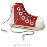 MELISSA AND DOUG LEARN TO LACE AND TIE SHOES