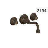 GROHE Bridgeford Single Hole 2-Handle Wall Mount