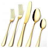 GOLD CUTLERY SET