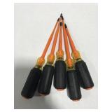 KLEIN TOOLS SLIM-TIP INSULATED SCREWDRIVERS PACK