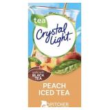 CRYSTAL LIGHT PEACH ICED TEA 6PACKETS 4PCS
