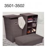 Blox 3 Piece Closet Storage Set Laundry Hamper