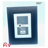6-Pack HOMETRENDS 5x7 inch Matted Grid Texture