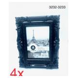 4-Pack HOMETRENDS 5x7' Antique Baroque Black