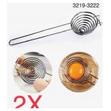 2Pcs Egg Separator, Yolk White Separator T