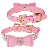 LOVPE CRYSTAL PET COLLAR SIZE SMALL10-13 IN