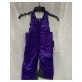 ARCTIX BIB OVERALLS SIZE 2T PURPLE