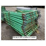 LOT - SCAFFOLD FRAMES 43' - MISSING CROSS BRACES