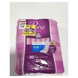 POISE PADS SIZE 20 PADS
