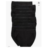 HANES WOMENS COTTON HI CUT UNDERWEAR 9 PACK 2 XL