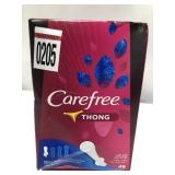 CAREFREE THONG DAILY LINERS 49PC