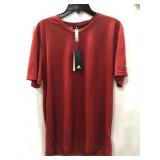 ADIDAS MENS LARGE SHIRT RED