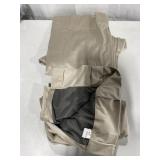 VELVET CURTAIN PANELS 2PCS APPROX 52X63IN