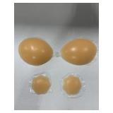 NIIDORSILICONE STRAPLESS ADHESIVE BRA SIZE A