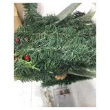 HOLIDAY GARLAND  WITH LIGHTS